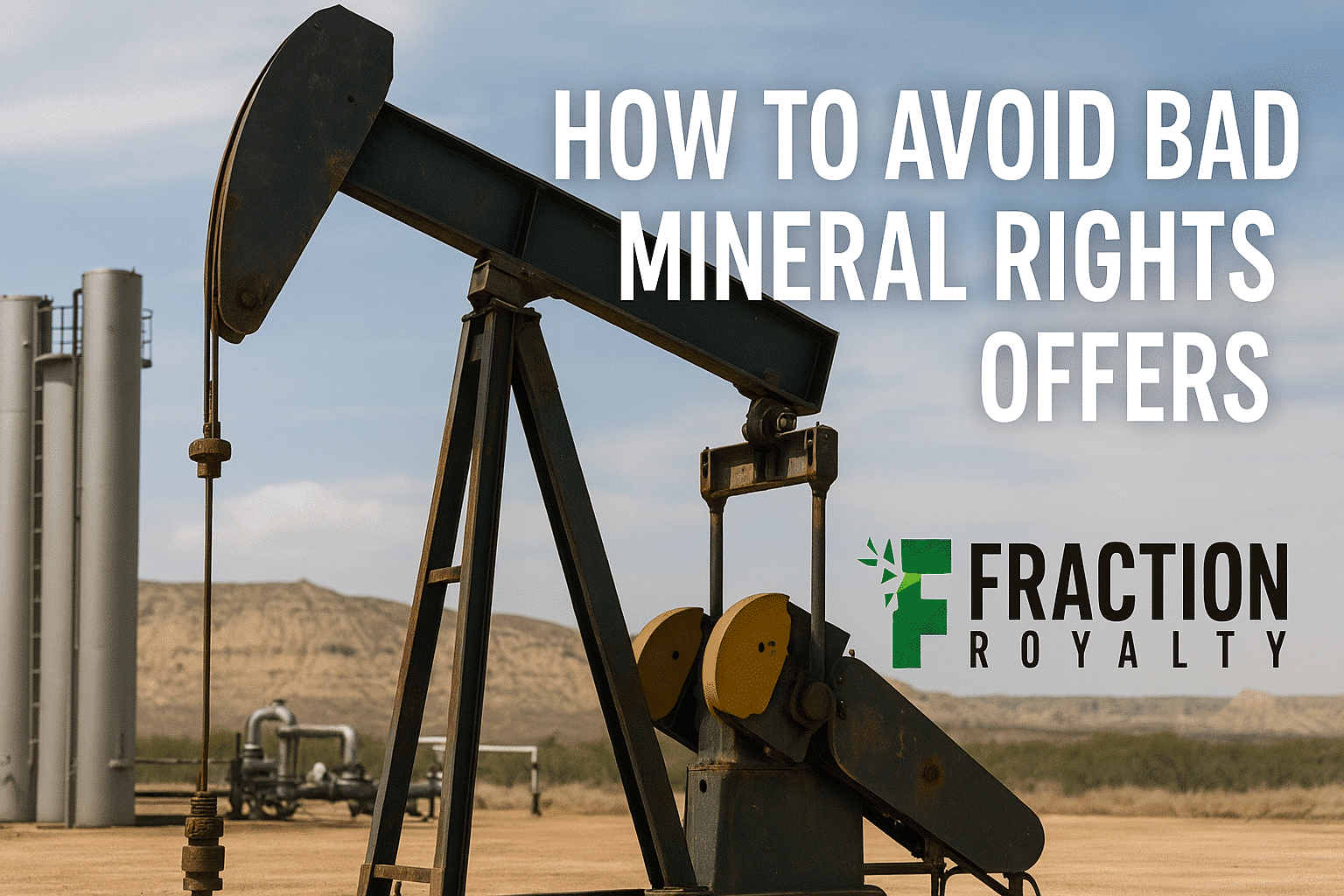 How to Avoid Bad Mineral Rights Offers